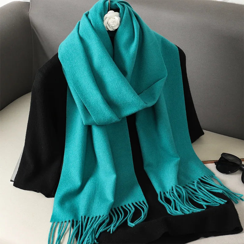 LAVERINE | Women’s Cashmere Winter Scarf