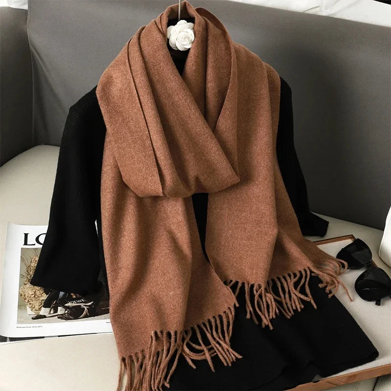 LAVERINE | Women’s Cashmere Winter Scarf
