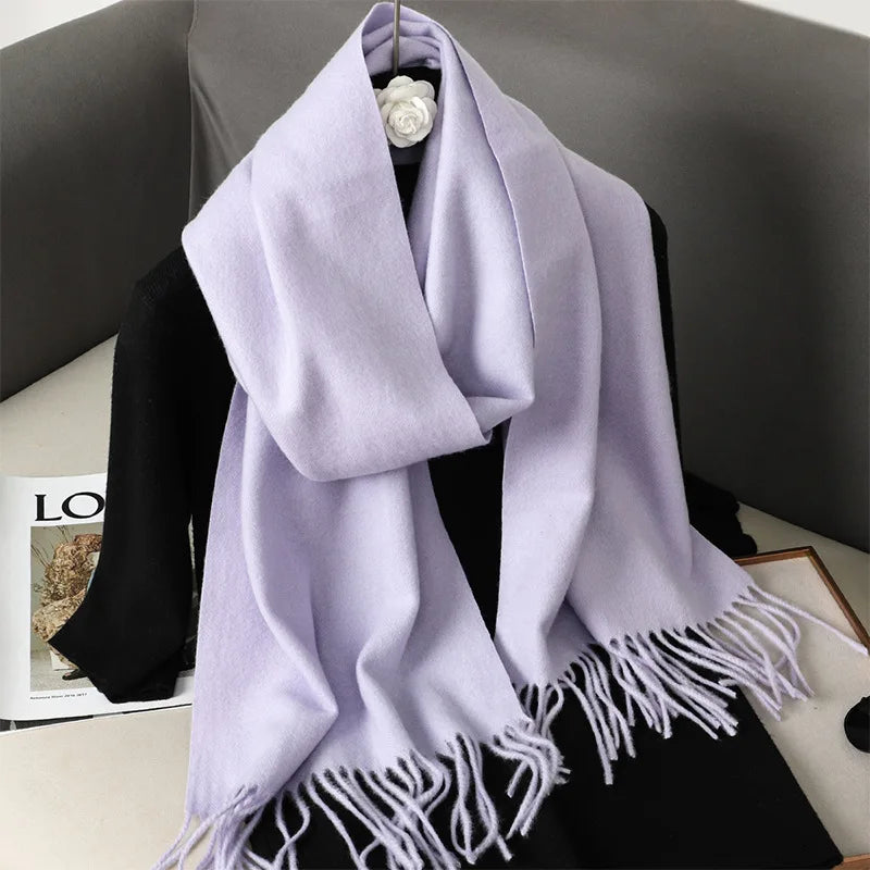 LAVERINE | Women’s Cashmere Winter Scarf