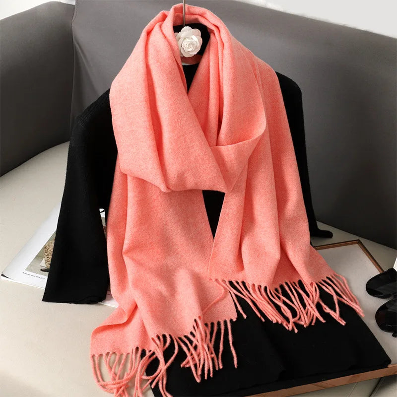 LAVERINE | Women’s Cashmere Winter Scarf