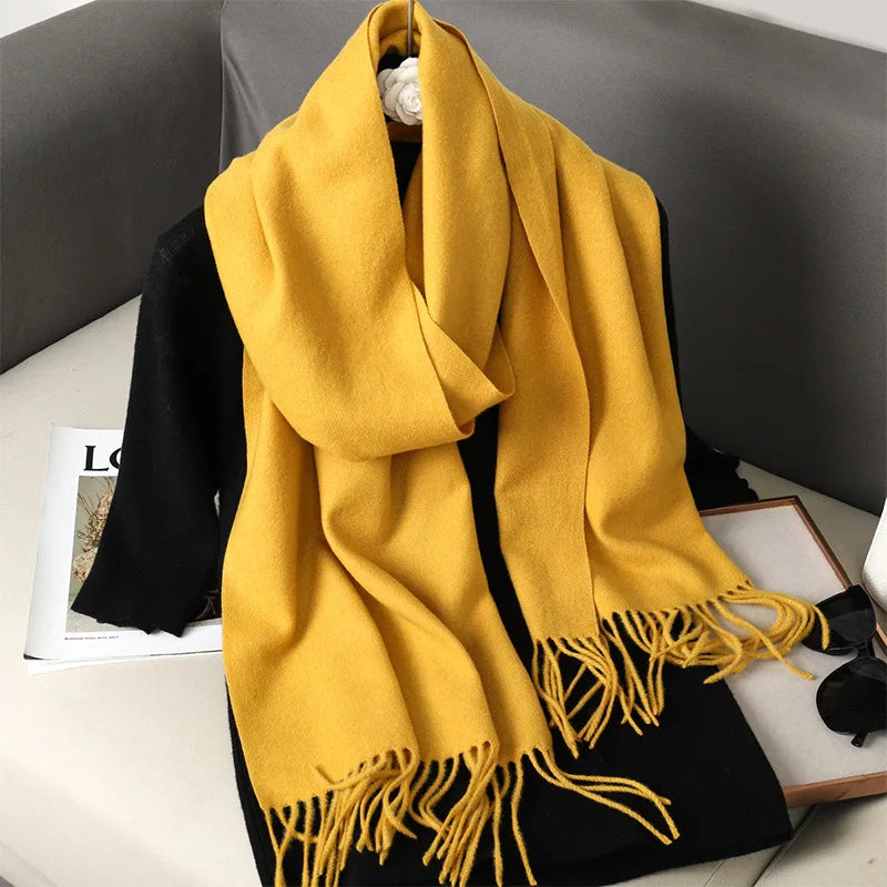 LAVERINE | Women’s Cashmere Winter Scarf