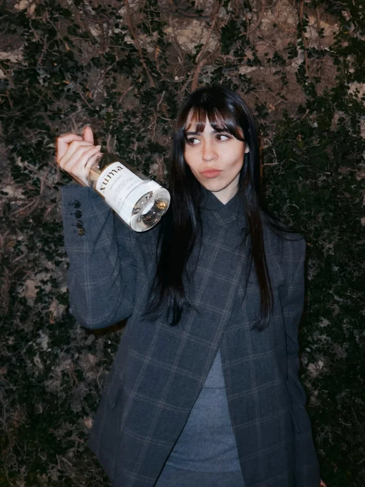 LAVERINE | Irregular Plaid Blazer Jacket