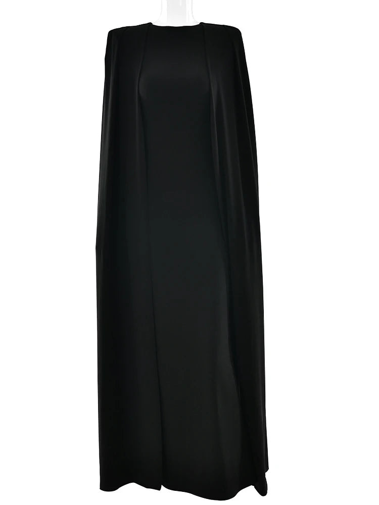 LAVERINE | Elegant Sleeveless High-Waist Maxi Dress