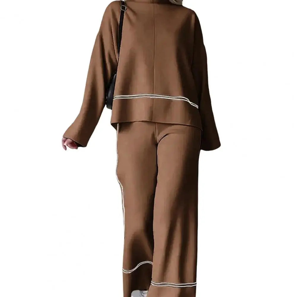 LAVERINE | Casual 2-Piece Wide-Leg Set