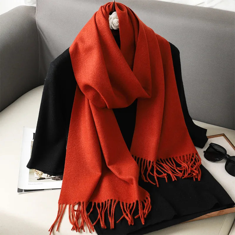 LAVERINE | Women’s Cashmere Winter Scarf
