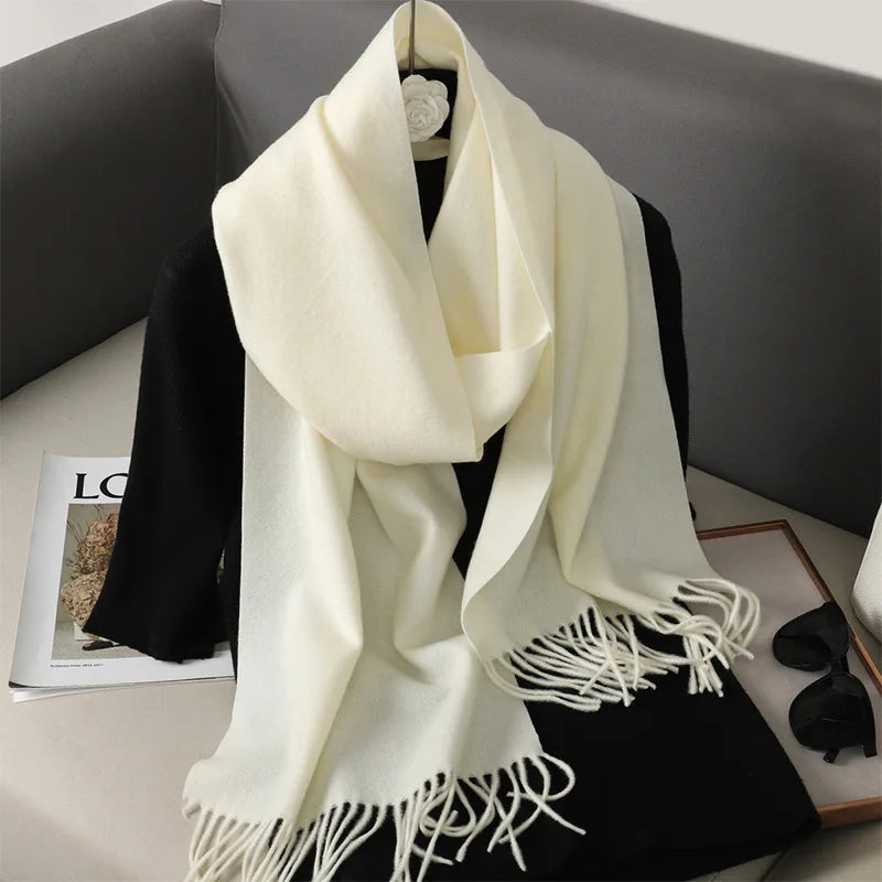 LAVERINE | Women’s Cashmere Winter Scarf
