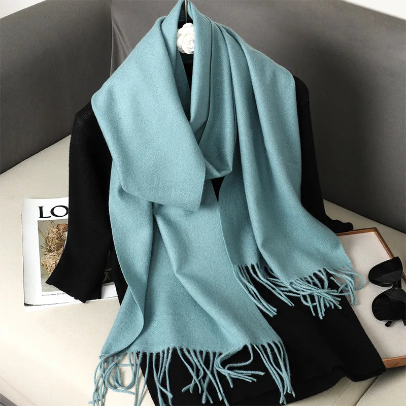 LAVERINE | Women’s Cashmere Winter Scarf