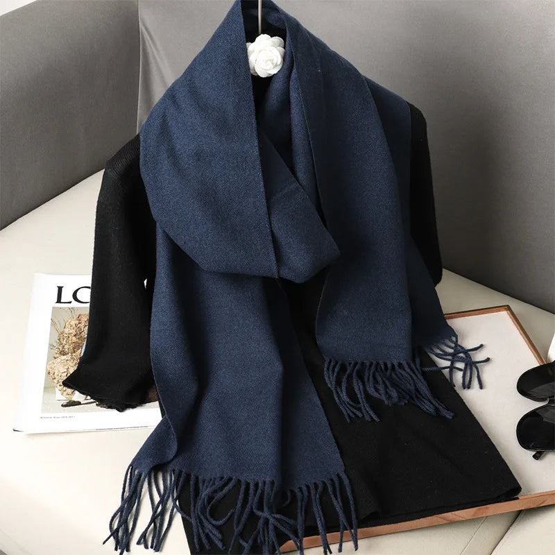 LAVERINE | Women’s Cashmere Winter Scarf