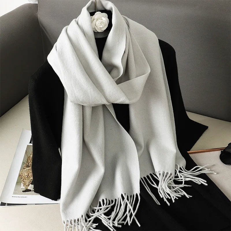 LAVERINE | Women’s Cashmere Winter Scarf