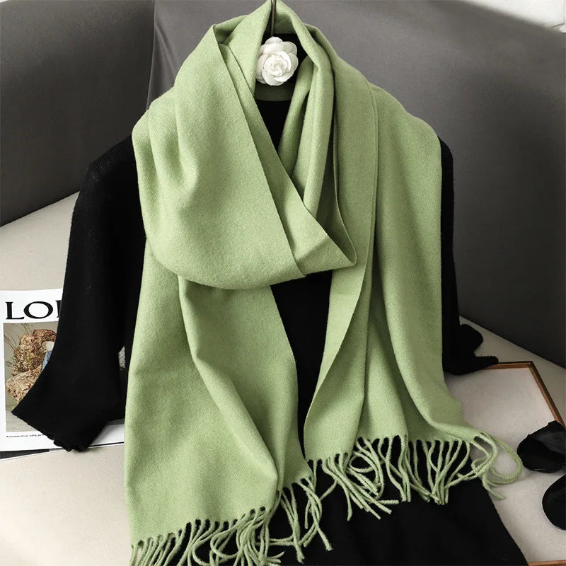 LAVERINE | Women’s Cashmere Winter Scarf