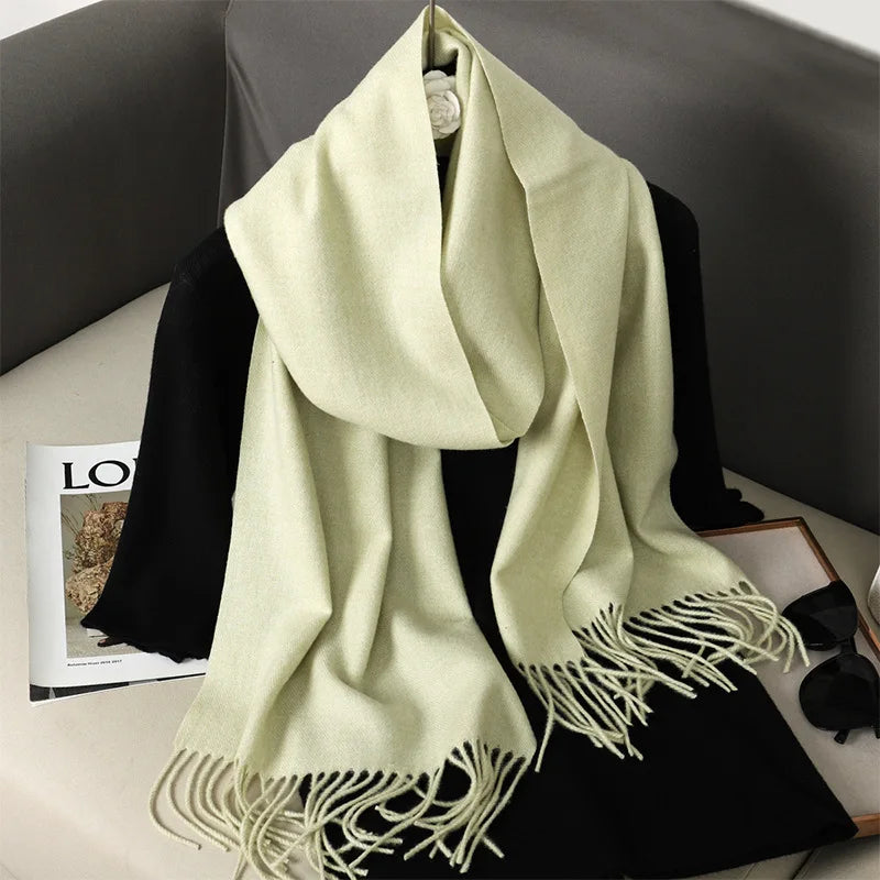 LAVERINE | Women’s Cashmere Winter Scarf