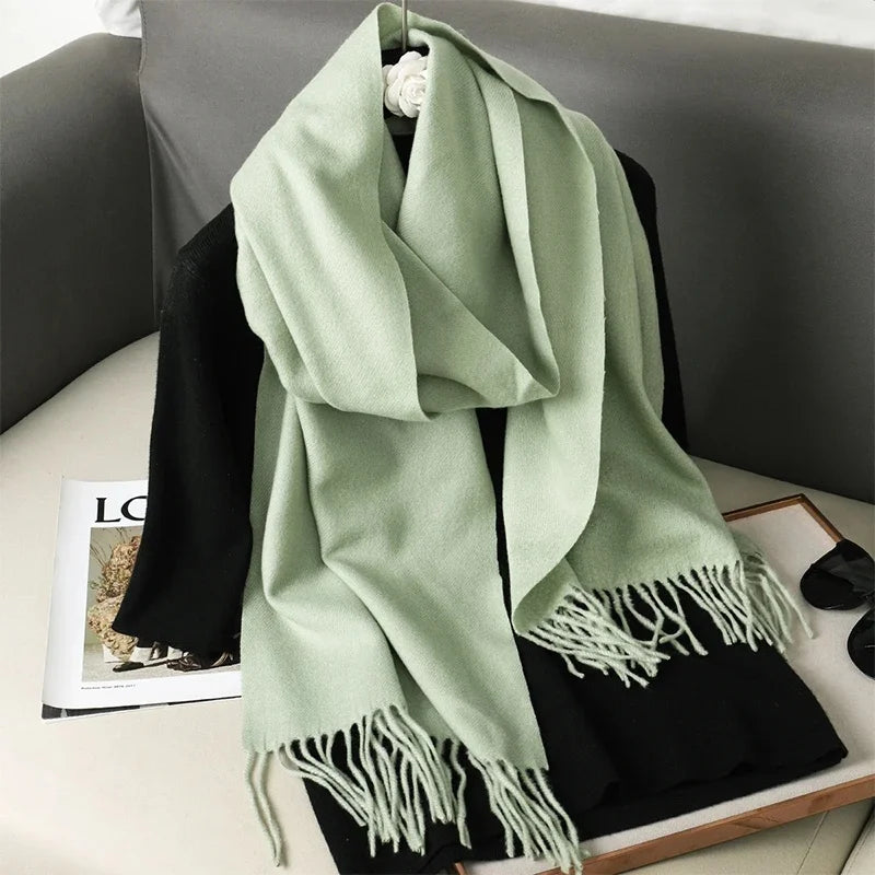 LAVERINE | Women’s Cashmere Winter Scarf