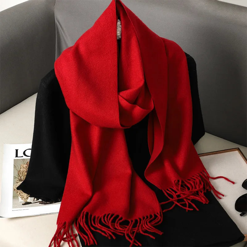 LAVERINE | Women’s Cashmere Winter Scarf