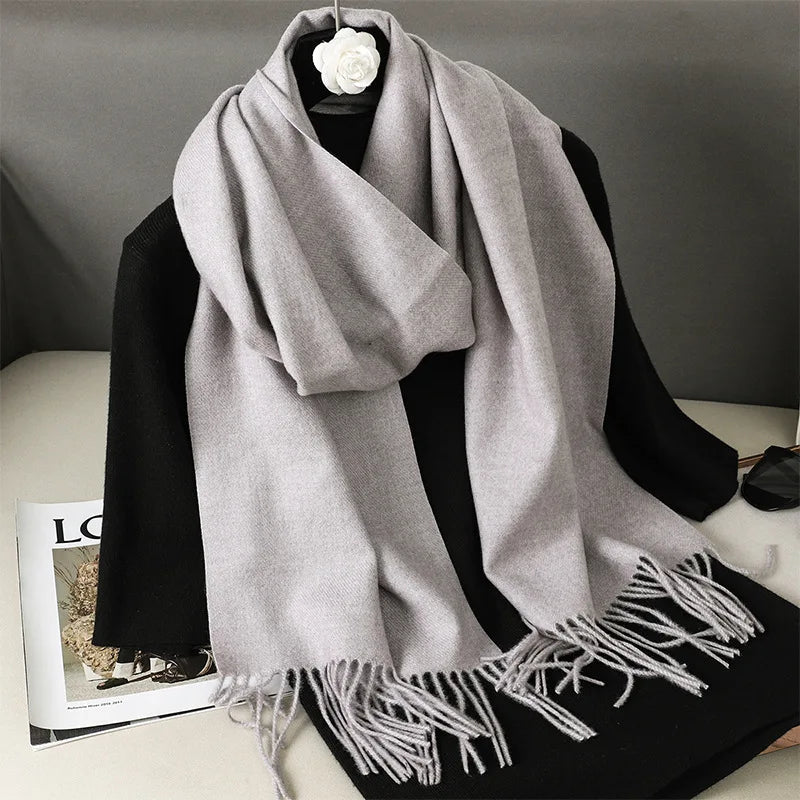 LAVERINE | Women’s Cashmere Winter Scarf