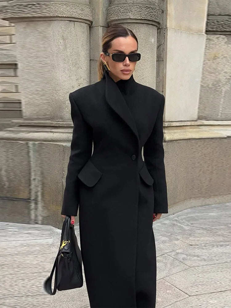 LAVERINE | Slim-Waist Faux Fur Parka