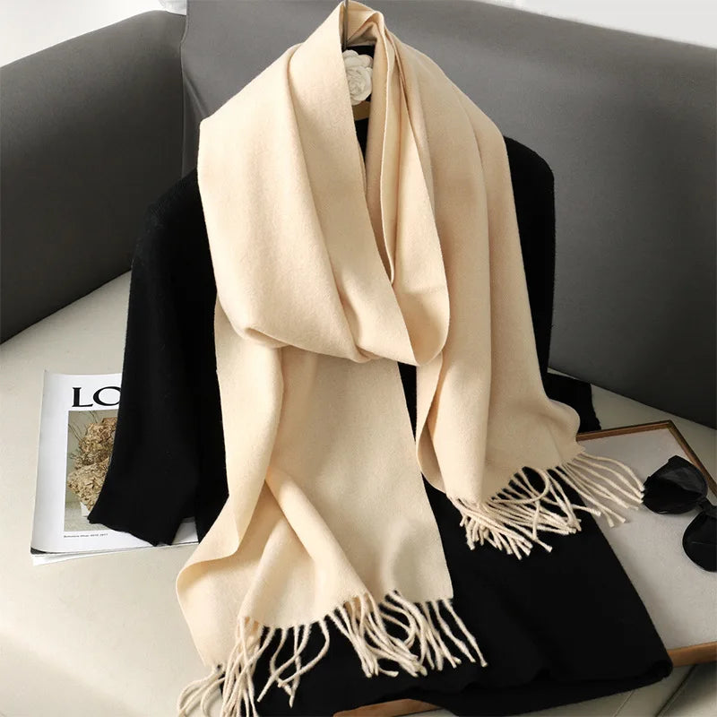 LAVERINE | Women’s Cashmere Winter Scarf