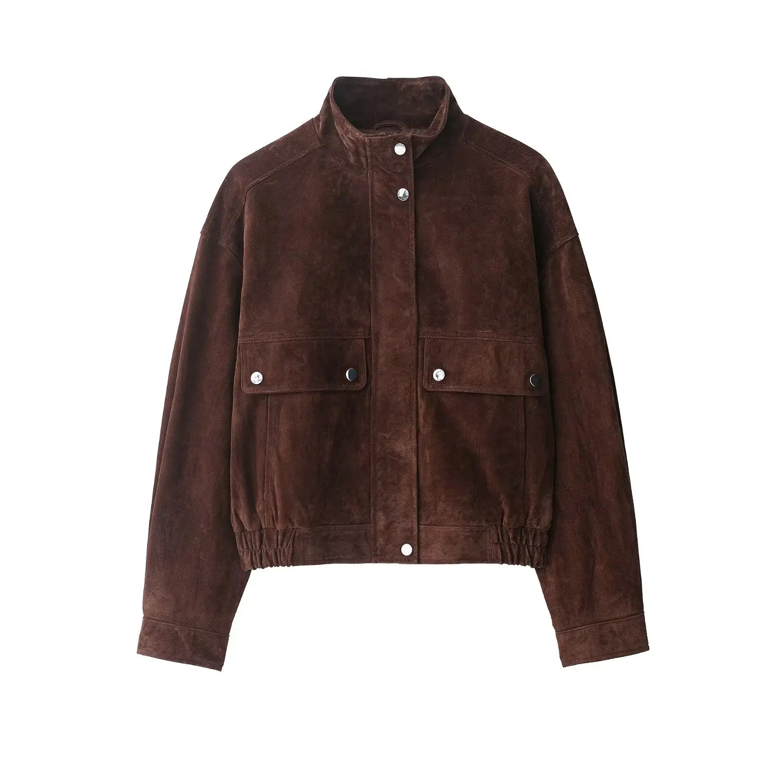 LAVERINE | Elegant Loose-Fit Autumn Jacket with Pockets