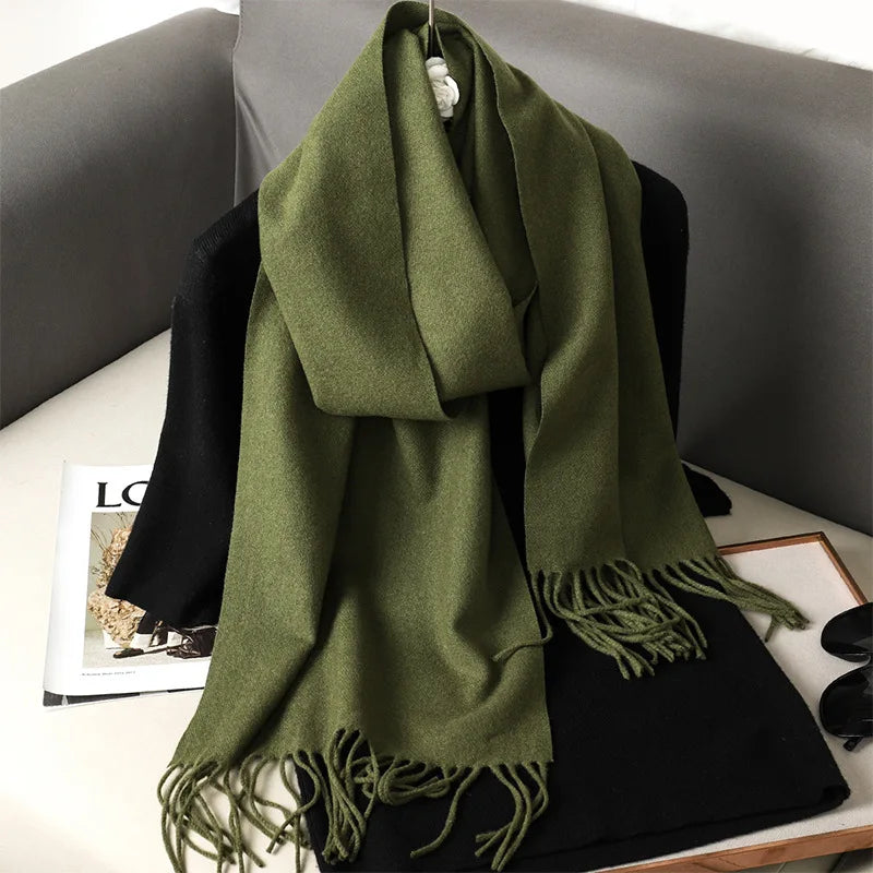 LAVERINE | Women’s Cashmere Winter Scarf