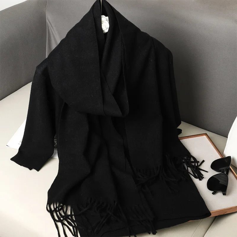 LAVERINE | Women’s Cashmere Winter Scarf