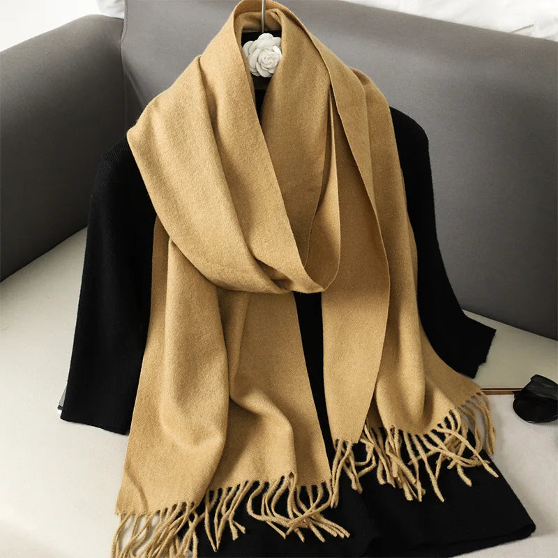 LAVERINE | Women’s Cashmere Winter Scarf