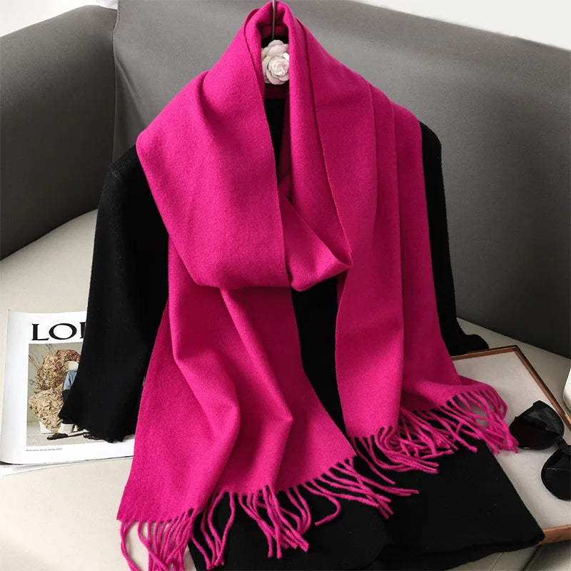 LAVERINE | Women’s Cashmere Winter Scarf