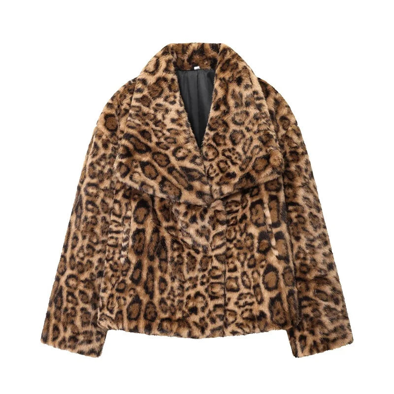 LAVERINE | Plush Faux Fur Jacket