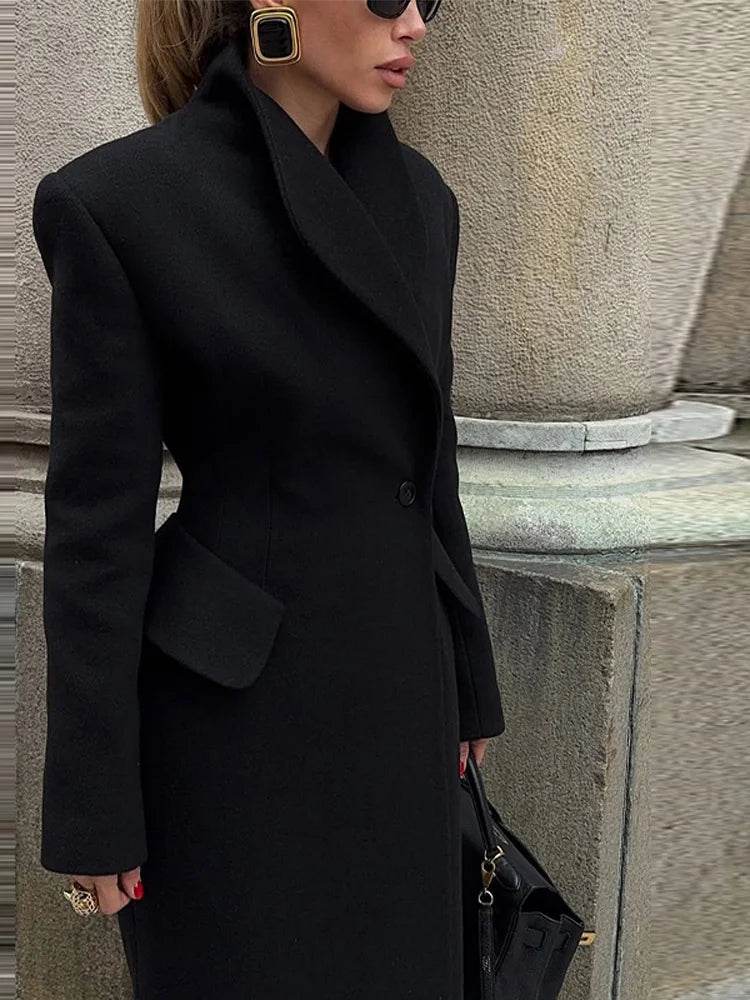 LAVERINE | Slim-Waist Faux Fur Parka