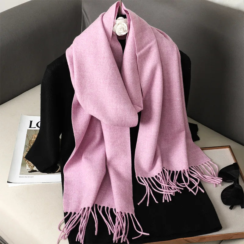 LAVERINE | Women’s Cashmere Winter Scarf