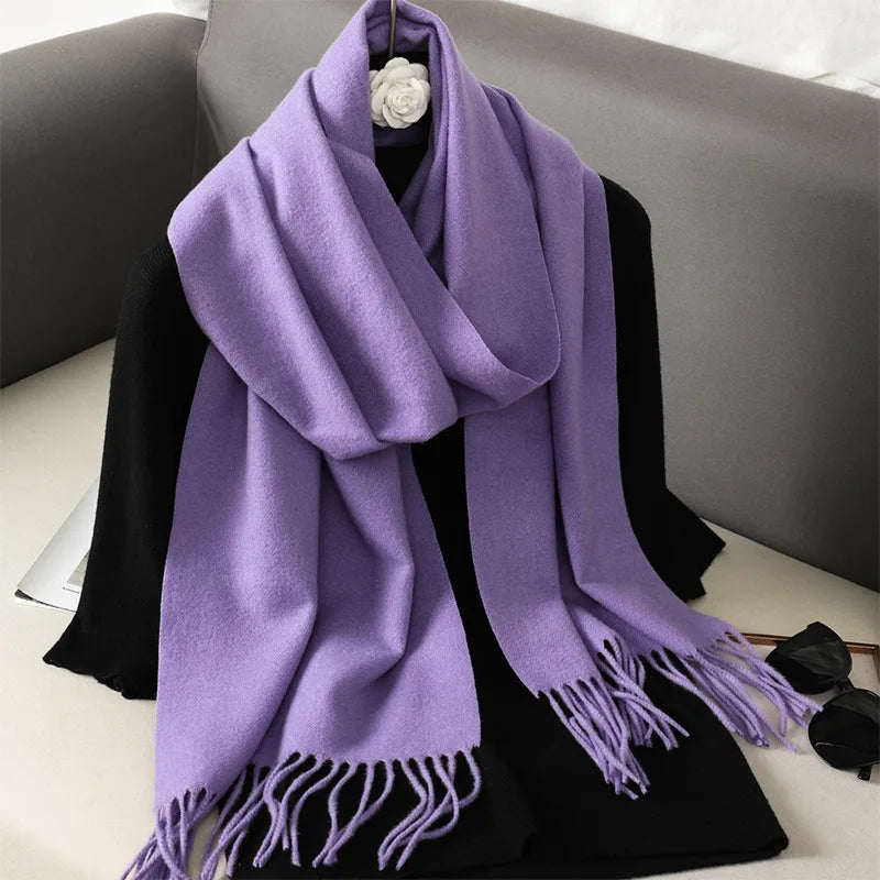 LAVERINE | Women’s Cashmere Winter Scarf