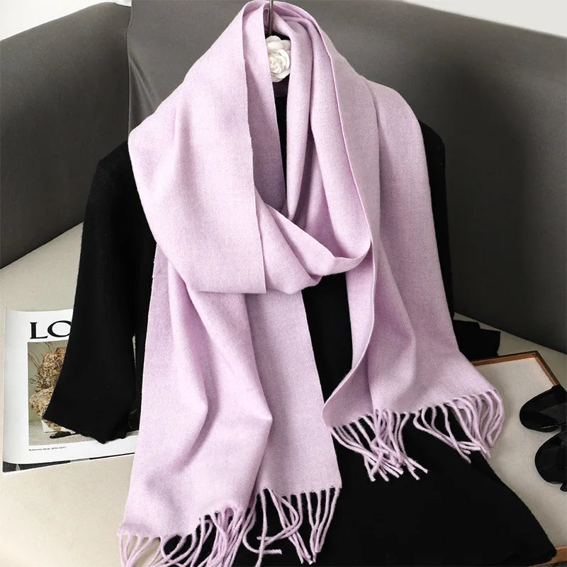 LAVERINE | Women’s Cashmere Winter Scarf