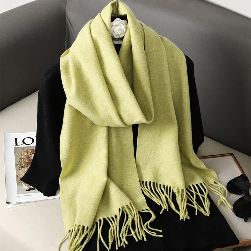 LAVERINE | Women’s Cashmere Winter Scarf