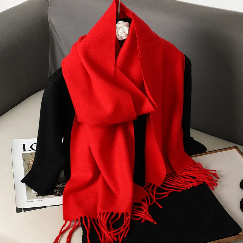 LAVERINE | Women’s Cashmere Winter Scarf